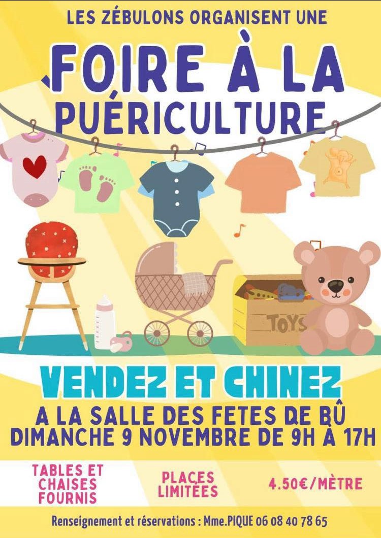 Foire à la puériculture - Les Zébulons