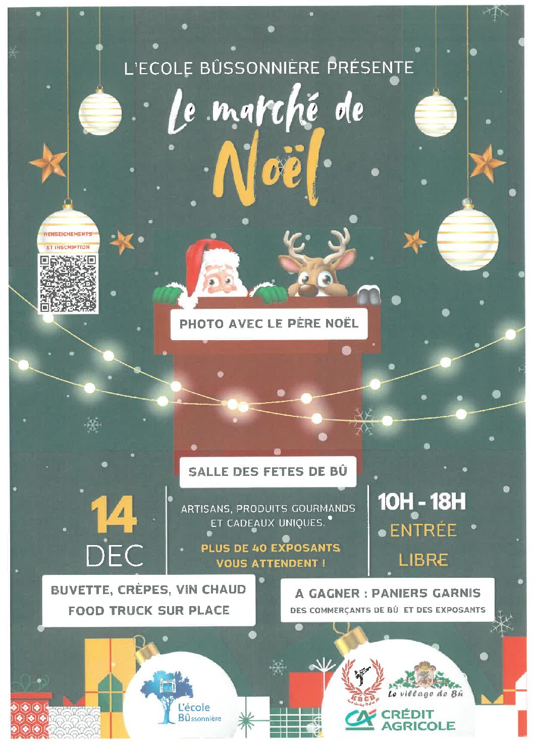 Marché de Noël - Ecole Bussonnière