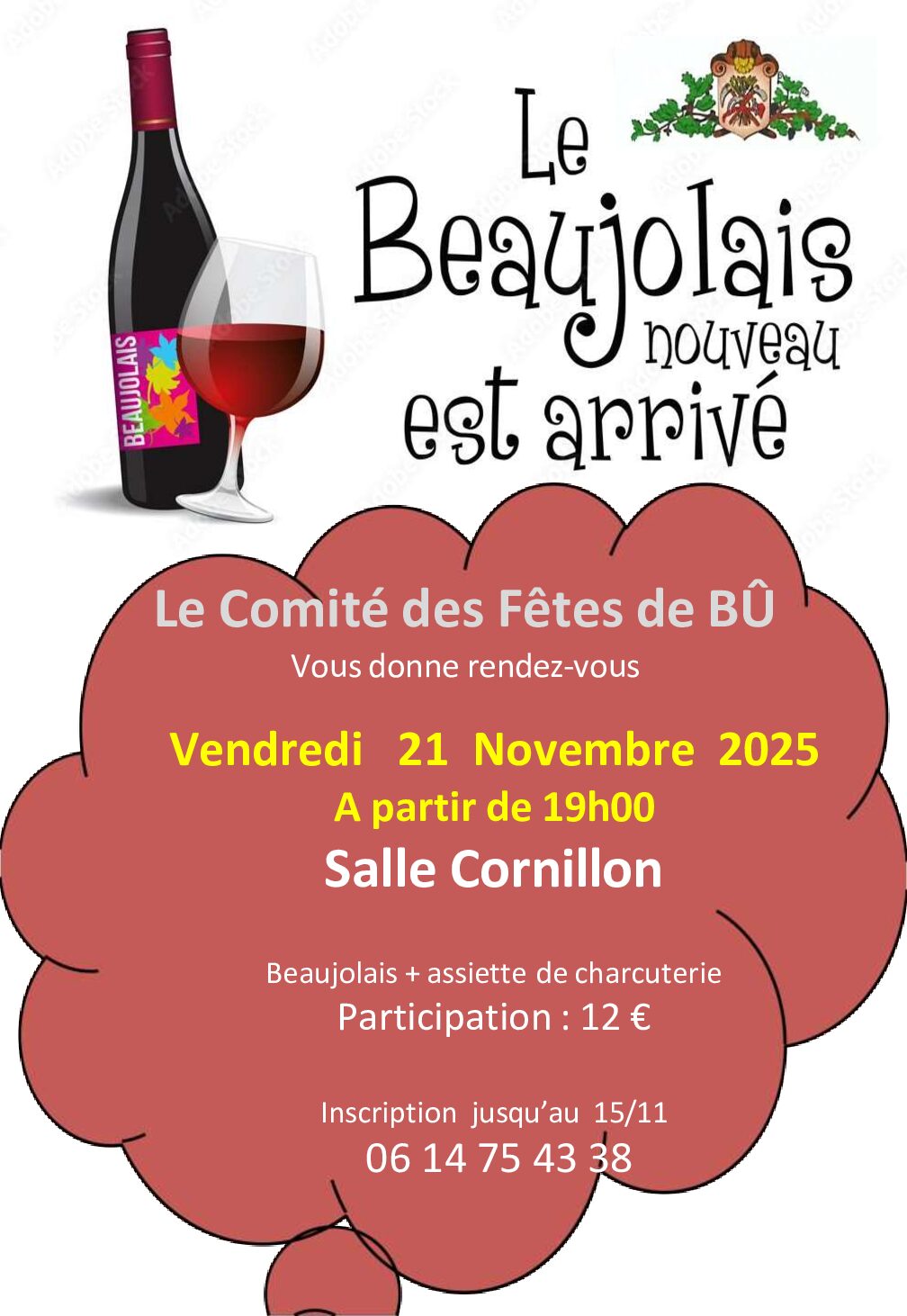 Beaujolais Nouveau - Comité des Fêtes