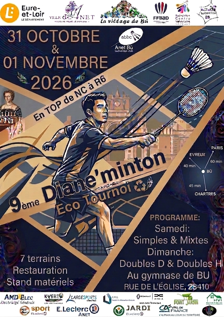 Tournoi Diane'minton