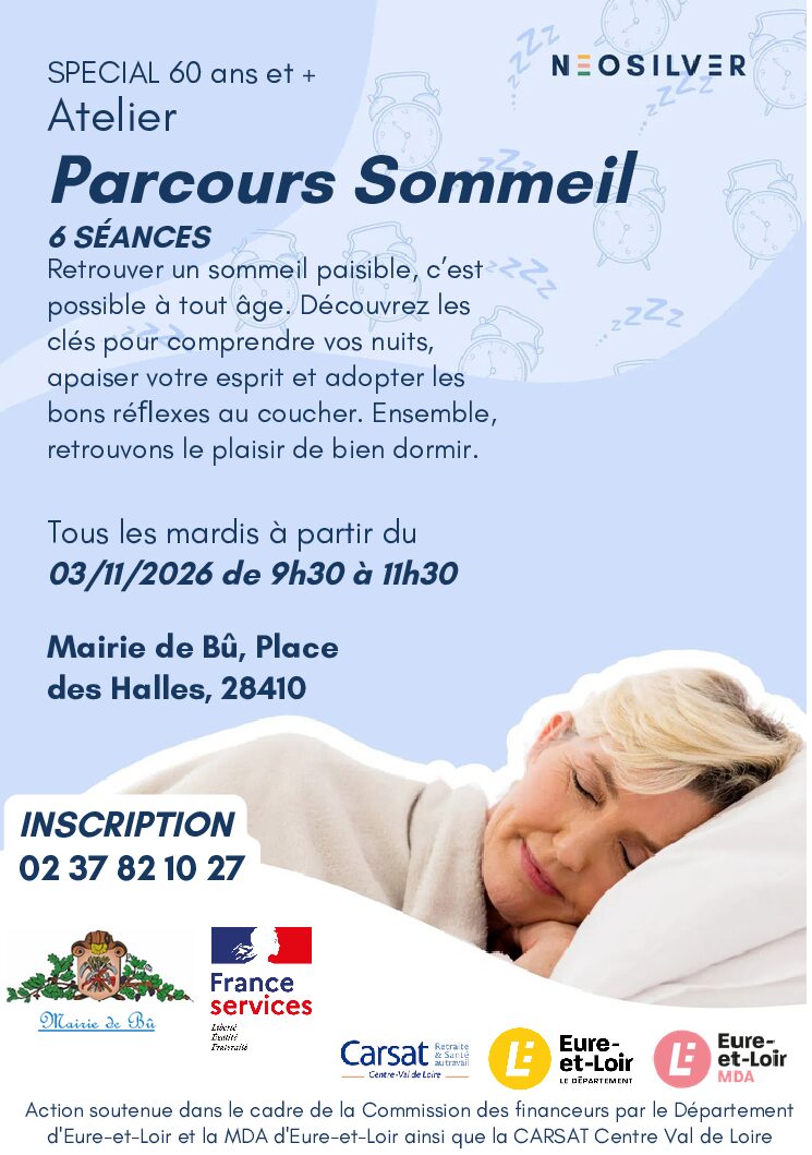 Atelier Parcours Sommeil