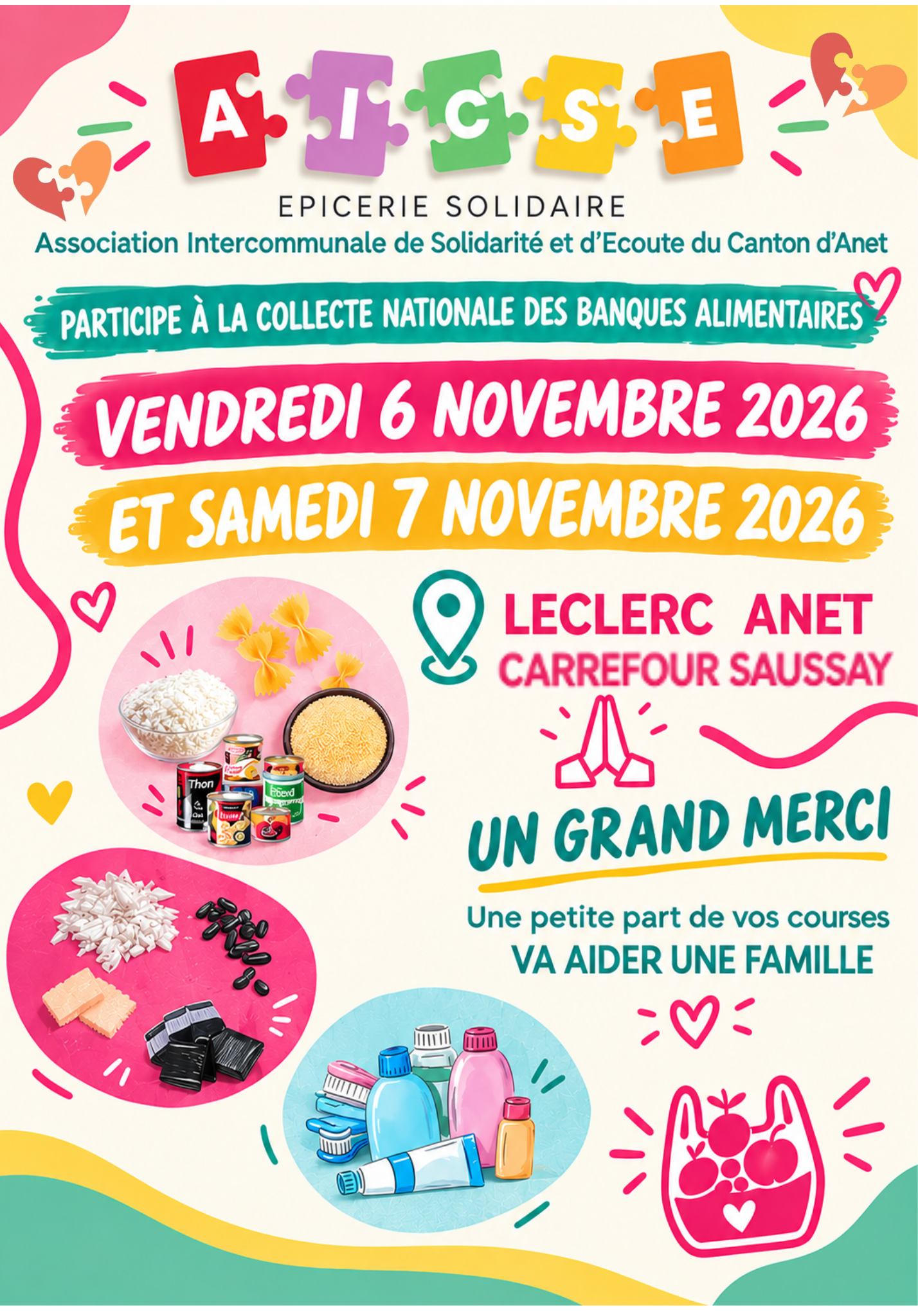Collecte banques alimentaires